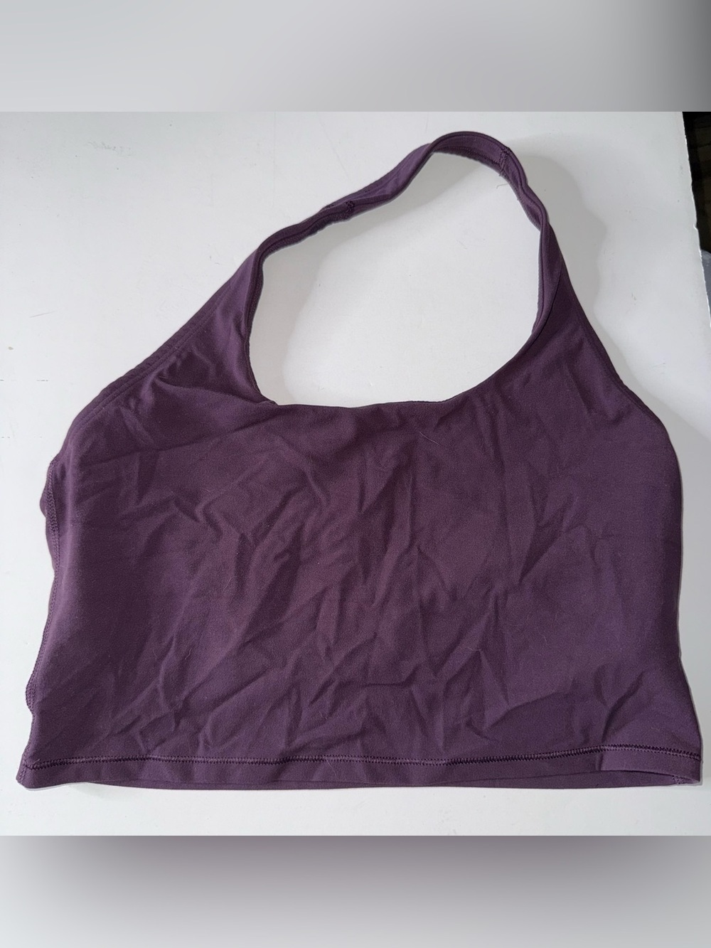 Athleta Purple Women's Scoop Neck Bralette Crop Top